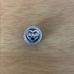 Pandora heart Bead Silver